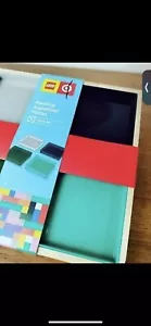 LEGO Square Nesting Appetizer Plates 5 Piece Set Target Exclusive NEW - Picture 1 of 4