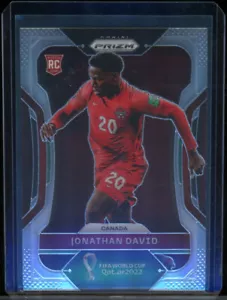 2022 Panini Prizm "world cup" JONATHAN DAVID rc rookie MINT 🇨🇦 - Bild 1 von 2