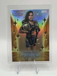 Amanda Nunes-Golden Stars -2024 UFC Topps Gold Label - Foto 1 di 2