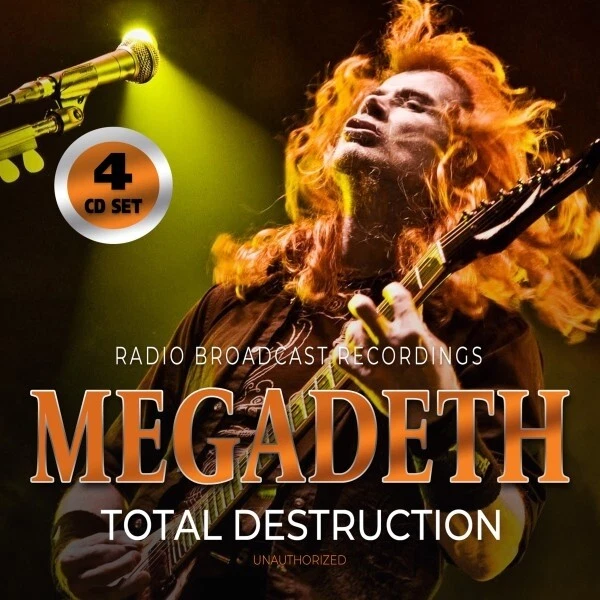 MEGADETH - TOTAL DESTRUSTION  4 CD NEU - Bild 1 von 1