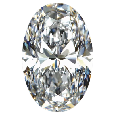 1 Carat Oval Cut Diamond GIA Certified G/VVS2 + Free Ring (2225311455) - Image 1 of 3