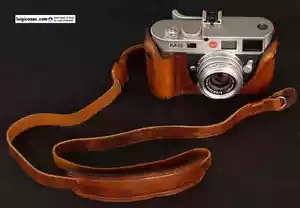 SPECIAL LUIGI's DELUXE STRAP IN NATURAL AGED BROWN for LEICA,NIKON,CANON,ZEISS++ - Picture 1 of 1