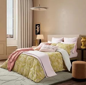 Ted Baker Magnolia Jacquard Pink Sheet Set 100% Cotton Sateen 4pc ๐ - Picture 1 of 4