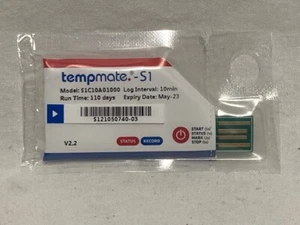 Tempmate S1V2 S1C10A01000 Einweg-Temperatur-Datenlogger - SCHNELLER VERSAND - Bild 1 von 2