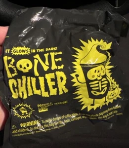 WENDYS GLOW IN DARK FROSTY FRIGHTS BONE CHILLER BOO! BAG TOY - Picture 1 of 1