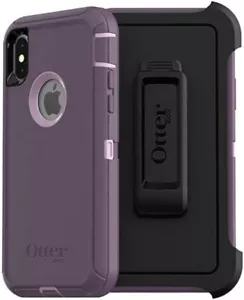 OtterBox DEFENDER Series Case for Apple iPhone Xs / iPhone X - PURPLE Nebula - Picture 1 of 4