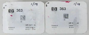HP 363 / HP363 Original Patrone Schwarz. Doppelpack (2). Neu & Versiegelt - Bild 1 von 3