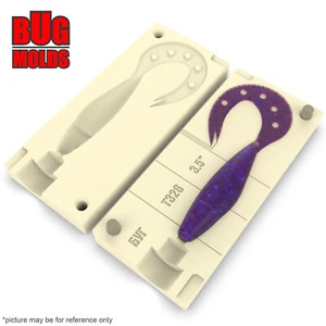 Köder zum Selbermachen Angelform weiche Kunststoffköder Köder Plastisol Bass Sandra - Bild 1 von 5