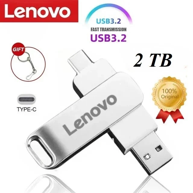USB 3.0 16TB 8TB 4TB Flash Drive OTG Type C Memory Stick Thumb For Phone PC - Image 1 of 1