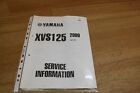 Yamaha 5JX1 - SG1 Service Information XVS125 2000 xf800