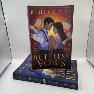 Divine Rivals & Ruthless Vows By Rebecca Ross Paperback Bundle - Picture 1 of 3