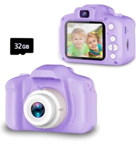 Upgrade Kids Selfie Camera Christmas Birthday Gifts for Girls Age 3 9 HD - Picture 1 of 6
