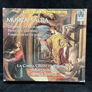 MUSICA SACRA: MORALES, GUERRERO, VICTORIA Jordi Savall, Hesperon XX - ASTREE 3CD - Picture 1 of 11
