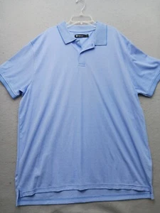 Polo Member's Mark para hombre talla XL azul claro mezcla de algodón Pima - Imagen 1 de 14