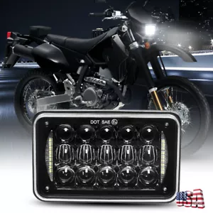 For Suzuki DRZ400SM DRZ400S DRZ400 Motorcycle 4x6" inch LED Headlight DRL H4652 - Picture 1 of 11