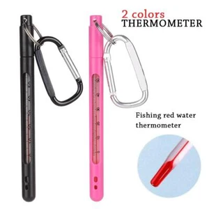 Carabiner Fishing Thermometer Temp Meter Stream Water Temperature Measurement - Picture 1 of 14