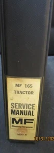 Manuale di servizio trattore Massey Ferguson MF 165 - Foto 1 di 2