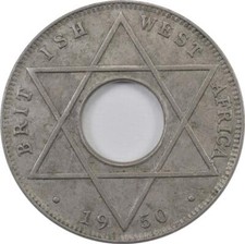 New ListingBritish West Africa - 1/10 Penny - 1950 Kn - George Vi
