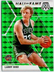 2019-20 Panini Mosaic Salón de la Fama Green Mosaic Prizm #290 Larry Bird Celtics - Imagen 1 de 2