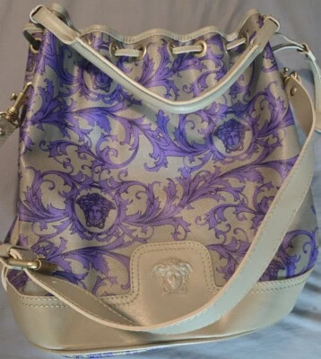  Bolso Bucket Versace Raro con Cartera  Foto 1 de 4