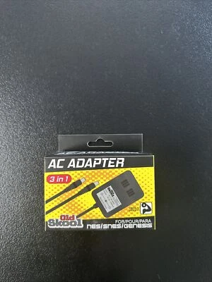 HEAVY WEIGHT UNIVERSAL AC 3 IN 1 FOR SEGA GENESIS 1 NINTENDO SNES & NES - Image 1 of 2