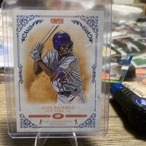 2022 Onyx Vintage Extended Base #OV-AR Alex Ramirez - New York