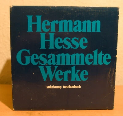 Hesse, Hermann: Gesammelte Werke, 12 Bände (Taschenbücher) im Schuber - Bild 1 von 4