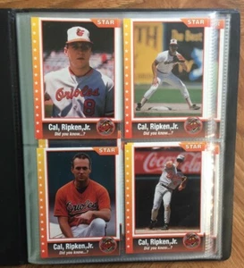 1995 Star CAL RIPKEN JR. Baseball card set, 1- 80 complete MINT  - Foto 1 di 10