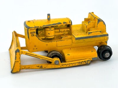 Vtg Lesney Matchbox #18 CATEPILLAR D8 Bulldozer Tractor Diecast Parts / Resto Foto 1 de 4