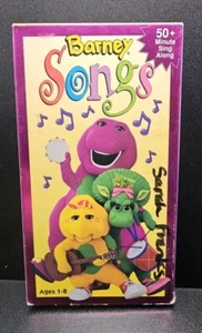 Barney Songs 50+ Minute Sing Along VHS Video (VHS, 1995) Vintage! - Picture 1 of 7