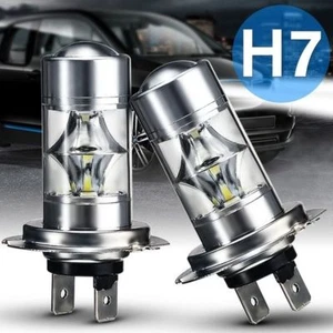 MERCEDES W221 06-09 2x H7 LED SUPER WHITE SMD 30W BULBS FOG LIGHT +501 - Picture 1 of 8