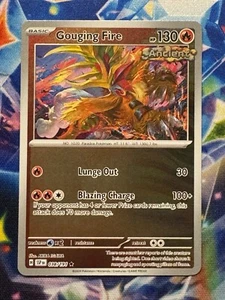 Pokémon TCG Gouging Fire 038/191 Sv08: Surging Sparks Reverse Holo - Picture 1 of 1