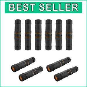 10 Pack of Waterproof 10 Gbps RJ45 Couplers - Perfect for Outdoor Ethernet Needs - Afbeelding 1 van 10