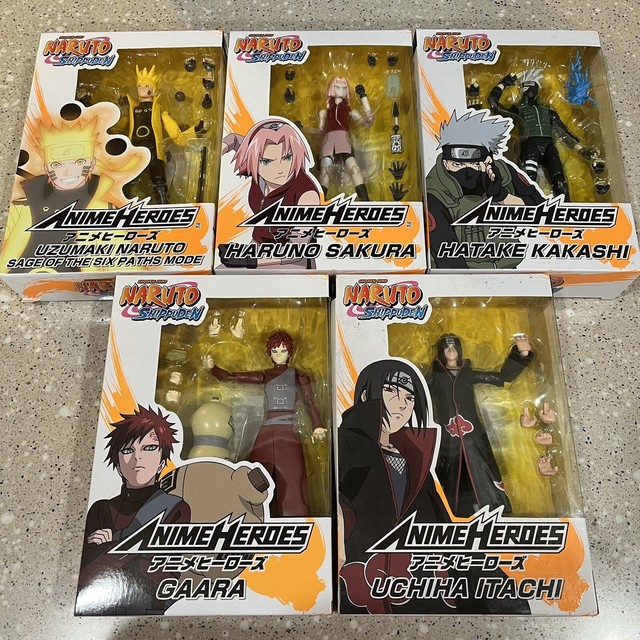 Bandai - Anime Heroes - Naruto Shippuden - Figurine articulée 17 cm -  Jiraya - 36965 : : Jouets