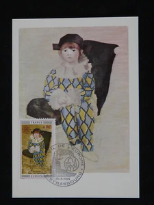 art painting Picasso Europa Cept maximum card France 1975 (Strasbourg) - Picture 1 of 1