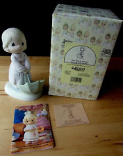 PRECIOUS MOMENTS FIGURINE THE SUN IS ALWAYS SHINING SOMEWHERE BOXED & TAGS