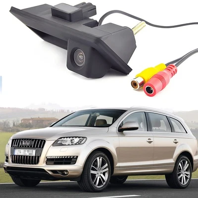 Car Trunk Handle + Rear View Backup Camera Parking for Audi Q7 2007-2016 - Image 1 of 4