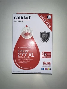 Calidad Epson 277XL High Capacity Black Cyan Magenta Light Cyan & Magenta Yellow - Picture 1 of 4