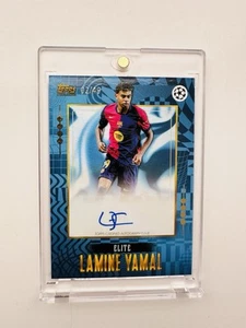 2024-25 Topps Gold UEFA Lamine Yamal Elite Auto /49 - Picture 1 of 3