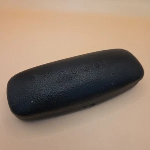 Gucci Schwarz Hartmuschel Schale Brille Sonnenbrille Etui Weekender Reise - Bild 1 von 8