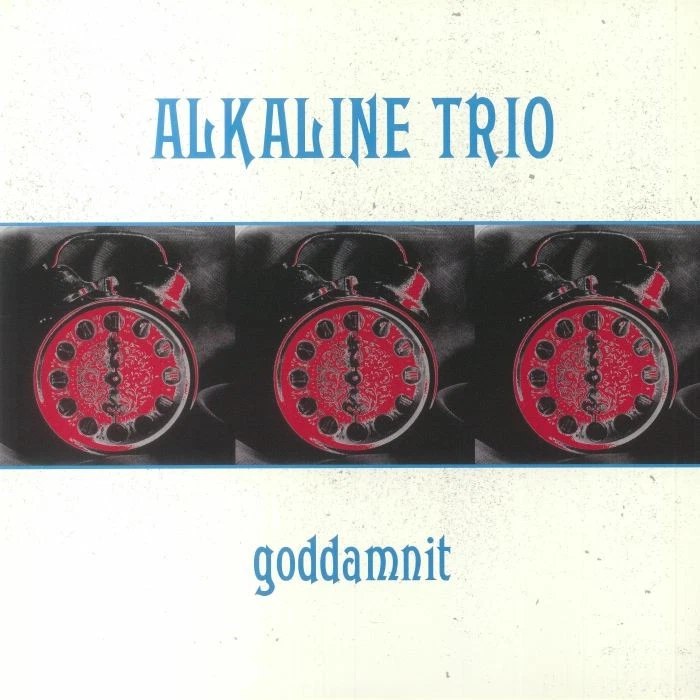 ALKALINE TRIO - Goddamnit - Vinyl (limited magenta blood drop vinyl LP) - Image 1 of 1