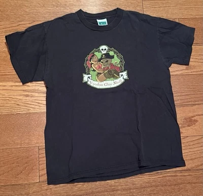 Vintage Voodoo Glow Skulls Shirt Medium CinderBlock - Image 1 of 3