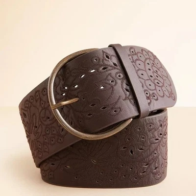 Cinturón de cadera de cuero de laurel Free People nuevo sin etiquetas Foto 1 de 4