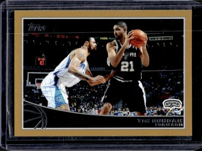 Topps Tim Duncan Gold #194/2009 Spurs 2009-10 Foto 1 de 2