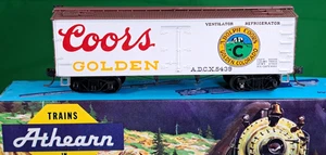 Athearn HO Scale Kit - Built Coors Refrigerated Ventilated Car - Picture 1 of 13