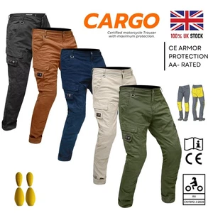 Jeans Moto Pantaloni Moto Pantaloni Realizzati Con Kevlar Biker Free Armature CE - Foto 1 di 42