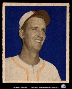 1949 Bowman #105 Bill Kennedy St. Louis Browns Sehr guter Erhaltungszustand (Knitter) - Bild 1 von 2