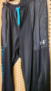 Pantalones Under Armour 2XL Para Hombres Sueltos Pista Entrenamiento Cintura Elástica Tobillo A Presión Salón - Imagen 1 de 7