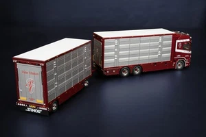 IMC MODELS - Viehtransport Peter Ottesen - SCANIA R Highline 6x4 - 1/50 - IMC... - Bild 1 von 2