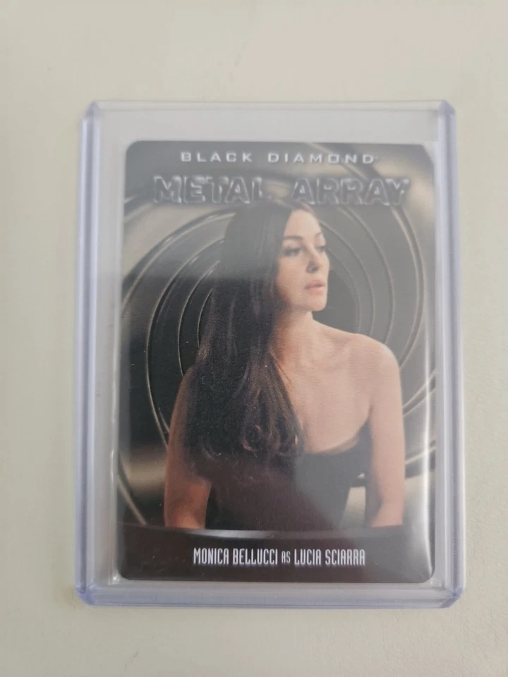 2024 BLACK DIAMOND 007 JAMES BOND METAL ARRAY Monica Bellucci Lucia Sciarra/99 Foto 1 de 2